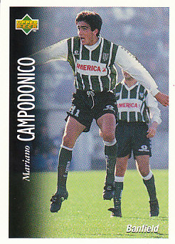 Mariano Campodonico Banfield FC 1995 Upper Deck Futbol Argentina #111